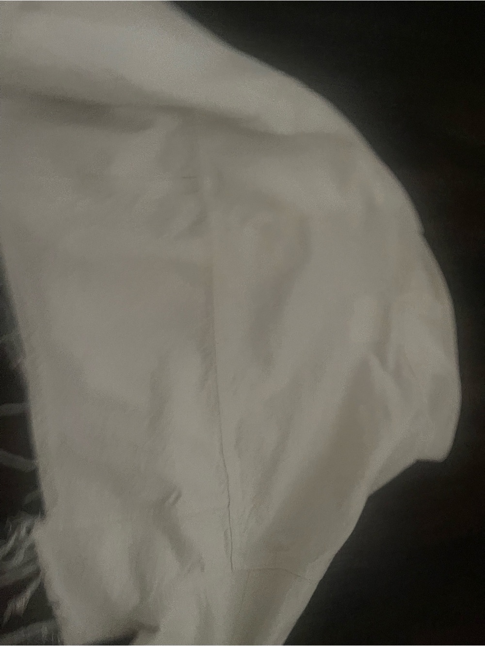 Cropped White Denim Jacket - Unbranded - Picture 4 of 5